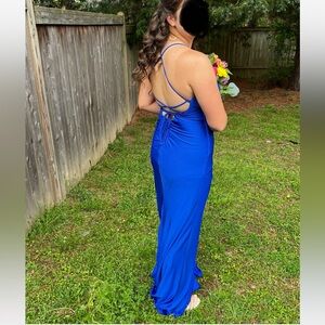 LULU’s royal blue maxi dress medium